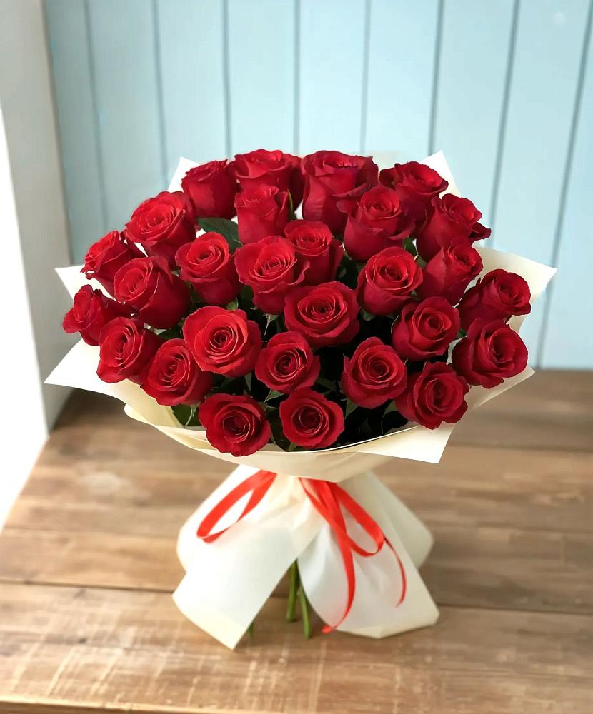Букет 29 Красных роз в Южно-Сухокумске