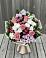 Букет цветов из: Альстромерии, Гвоздики, Розы и Хризантемы в Южно-Сухокумске