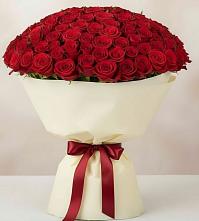 Букет 101 Красная роза Милано в Южно-Сухокумске