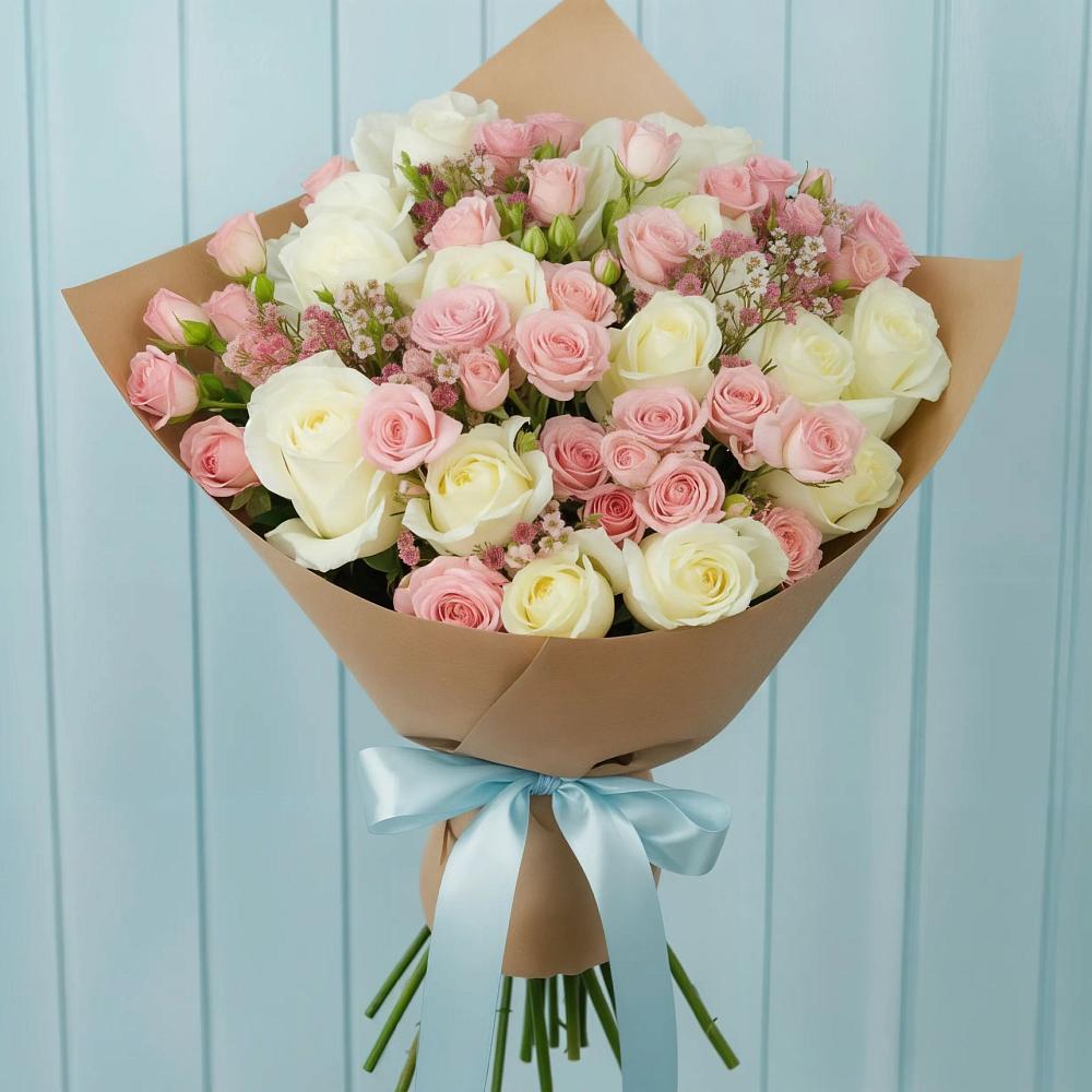Букет цветов из: Розы в Южно-Сухокумске