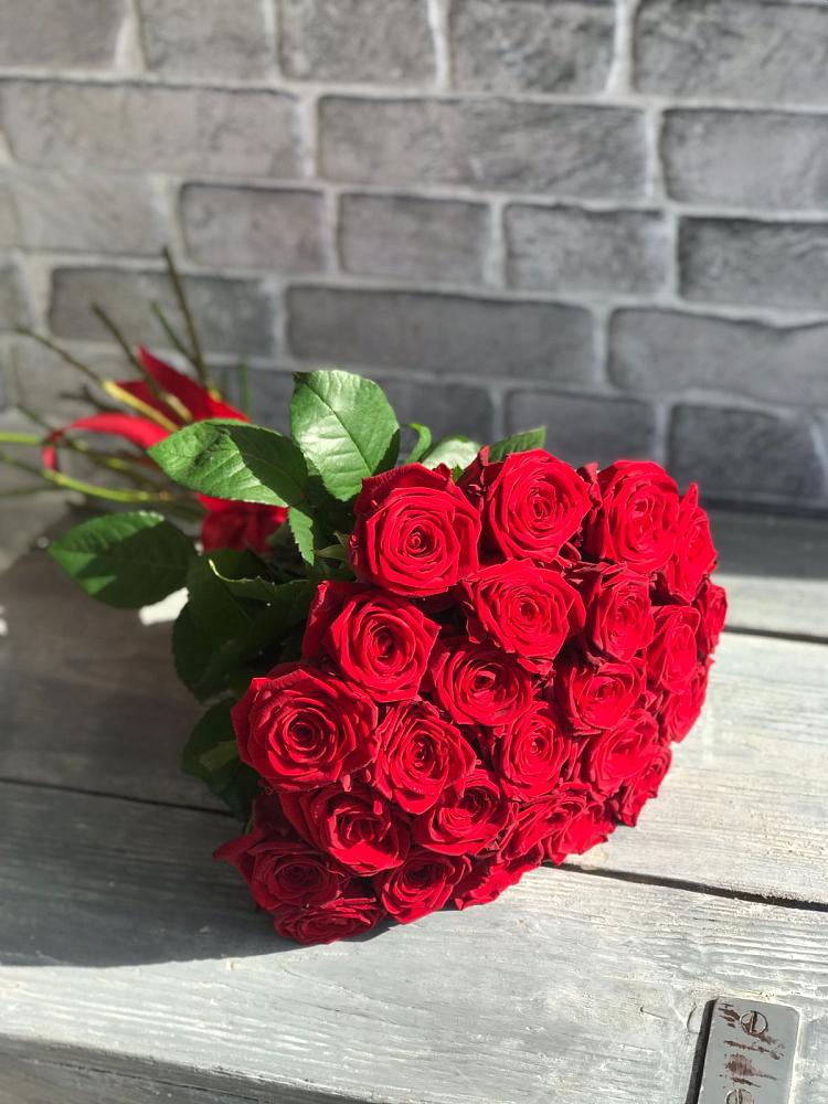 Букет Красные розы Фридом в Южно-Сухокумске