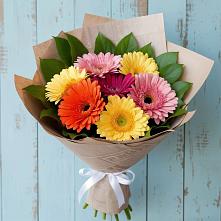 Букет цветов из:  Герберы в Южно-Сухокумске
