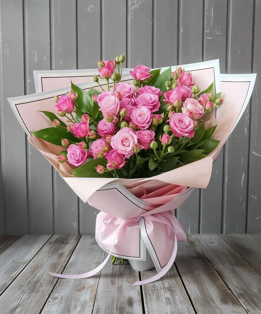 Букет Розовый кустик в Южно-Сухокумске