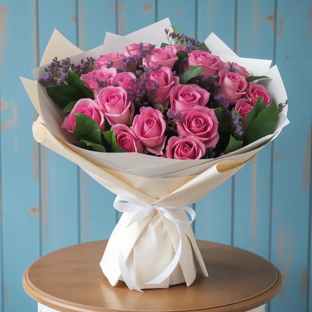 Букет цветов из: Розы в Южно-Сухокумске